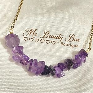 Amethyst Crystal Necklace